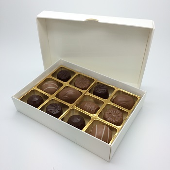 White Box (12 Choc) - Bulk 25 Pack